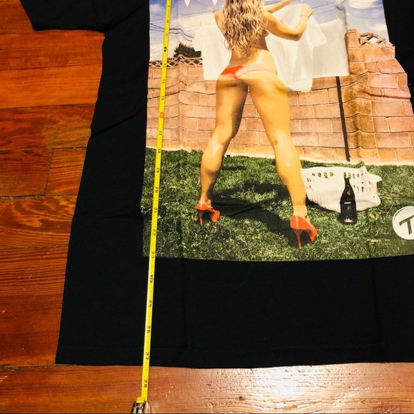 Two in the Shirt - Graphic T-Shirt - Black - Picture 2 of 6